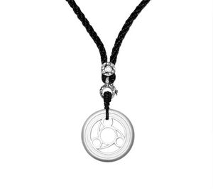 Om Manie 999 Pure Silver Round Pendant | Om Manie 999純銀圓佩